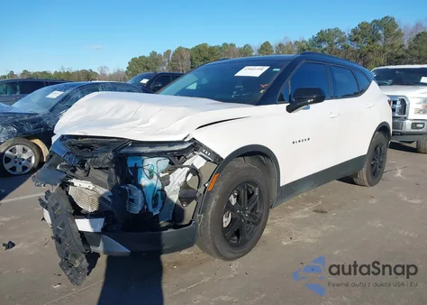 2024 Chevrolet Blazer Fwd 2Lt из США, поврежденный, VIN 3GNKBCR48RS211440